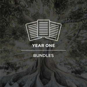 Year 1 Bundles - Curriculum, Theater Scripts, Bible Reading Bookmarks and Journey Land Music bundled together for easier purchase.