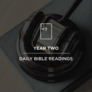 Bible Reading Bookmarks - Year 2