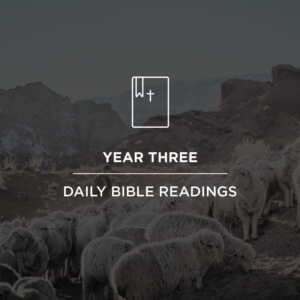 Bible Reading Bookmarks - Year 3